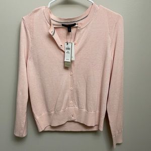 BRAND NEW Banana Republic Factory Pink Cardigan